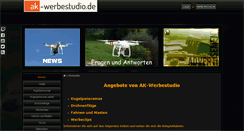 Desktop Screenshot of ak-werbestudio.de